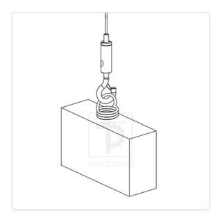 Spring Hook Type Cable Gripper Suitable for Acoustic Panel Hanging Kits.