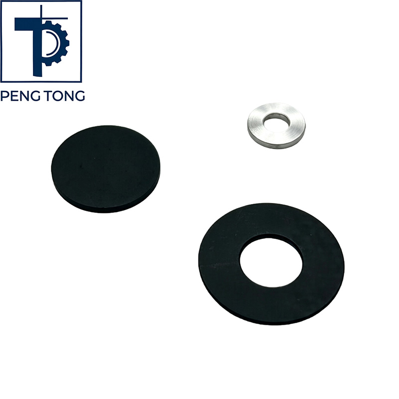 CNC Turned Metal Shoulder Washer with Precision Internal Bore