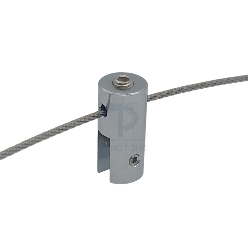 Adjustable Wire Rope Clamp for Secure Poster Displays