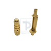 CNC Turning Milling Custom Machining Brass Threaded Mechanical Fittings