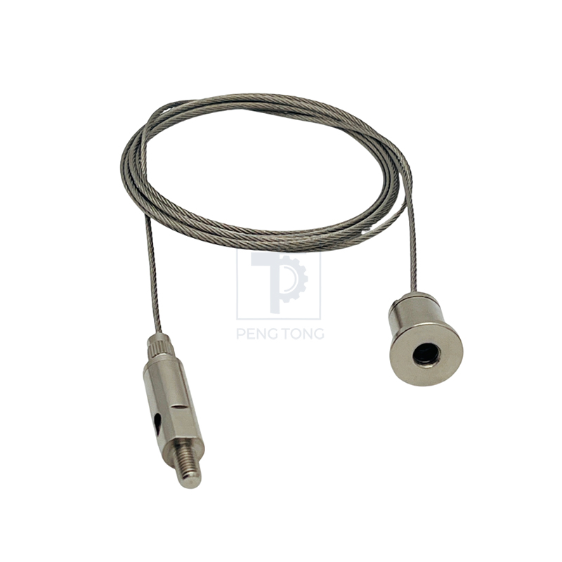Adjustable Cable Gripper for Suspension Systems in Interiors