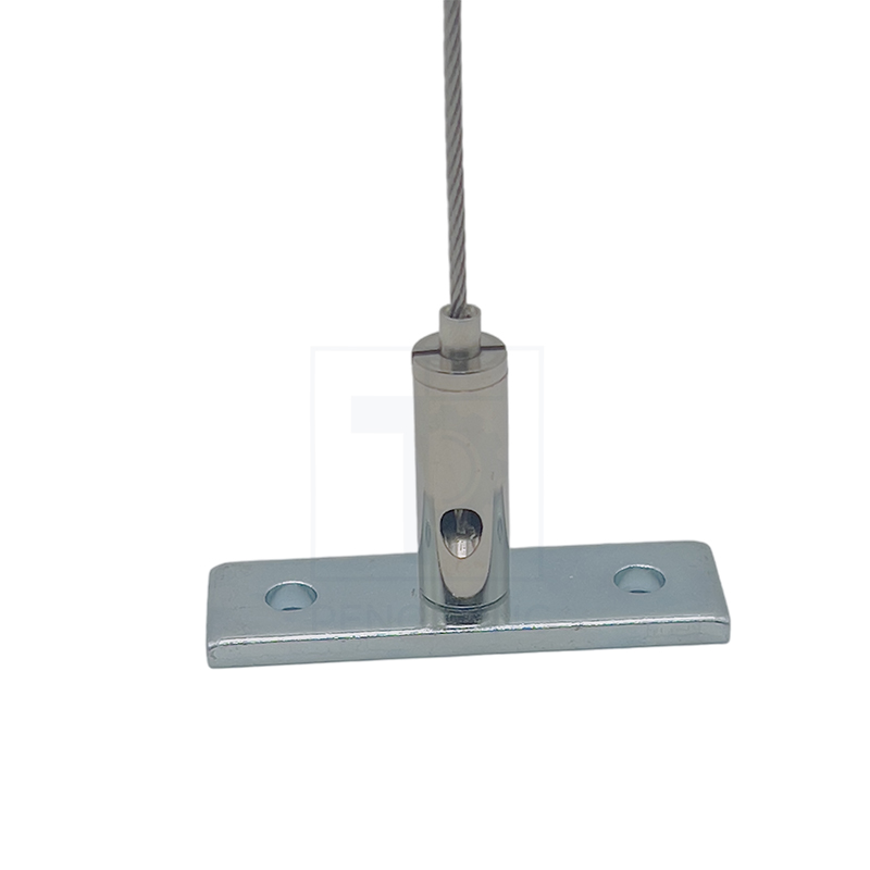 Portable Copper Cable Gripper Display Board Hanging Clip with Fixing Screws Provided