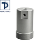 Precision CNC Milled Aluminum Connector with Internal Bore and Threaded End