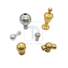 Tailored CNC Milled Brass Finials and Stainless Steel Drawer Pulls -Industrial Grade Finish Machining