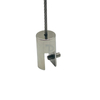 Wire Rope Suspension Gripper for Glass Picture Frame and Acrylic Art Display