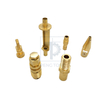 CNC Turning Milling Custom Machining Brass Threaded Mechanical Fittings