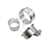 Custom CNC Machining Milling Aluminum Industrial Groove Connection Sleeve Parts