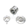 Custom CNC Machining Milling Aluminum Industrial Rotating Bushing Spare Parts