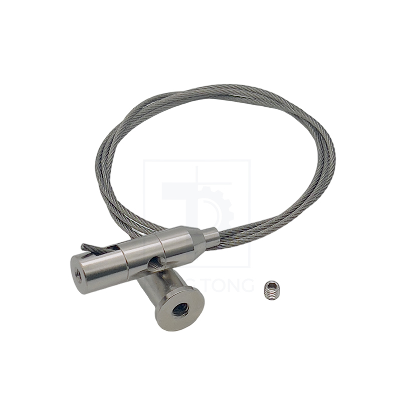 Sleek Adjustable Cable Gripper for LED Track Lighting Solutions