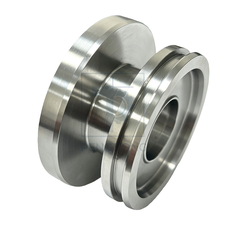Customized Metal Machining CNC Processing Stainless Steel Double Flange Roller