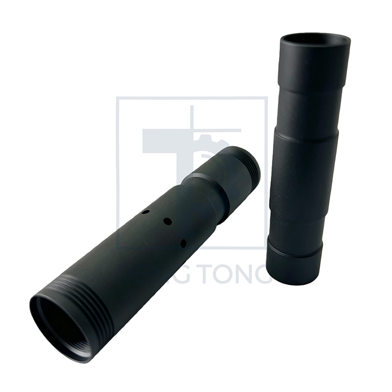 Durable Aluminum Optics Tube with CNC Machining and Vent Holes