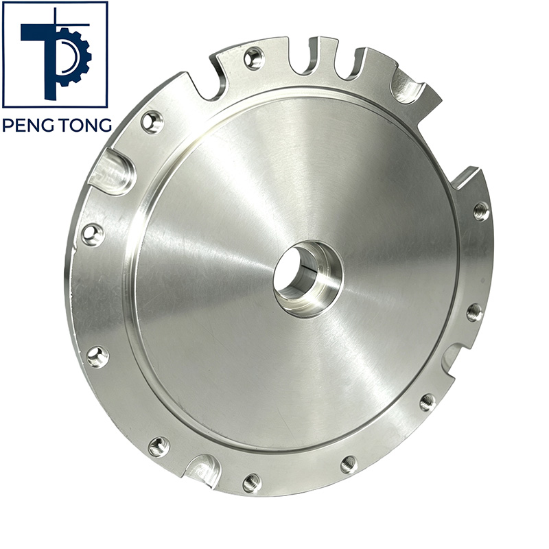 Custom Precision CNC Machined Aerospace Aluminum Flange Housing