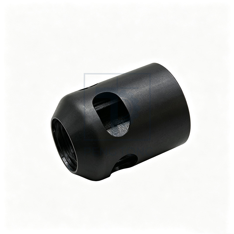 Customized Metal Machining CNC Processing Anodized Aluminum Hollow Sleeve OEM Precision Parts