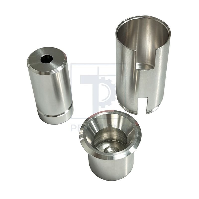 OEM CNC Turned & Milled Aluminum Non-Standard Sleeve Fittings Custom Machining