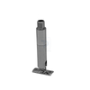 Chrome-Finished Swivel Head for Spotlight Direction Control Joint