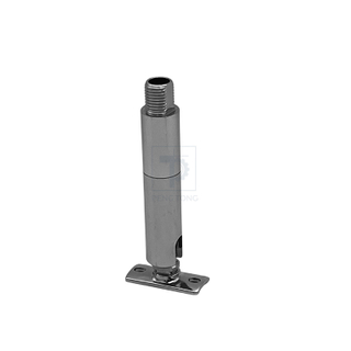 Chrome-Finished Swivel Head for Spotlight Direction Control Joint