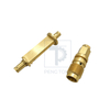 CNC Turning Milling Custom Machining Brass Threaded Mechanical Fittings
