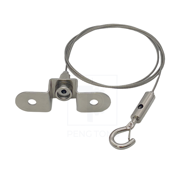 Adjustable Cable Gripper Clamp for Secure Ceiling Mounting