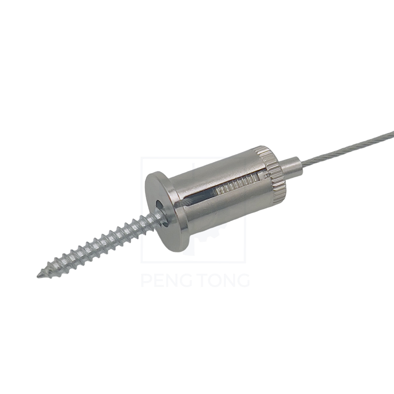 Easy-Install Embossed Copper Cable Gripper for Hanging LED Lights.