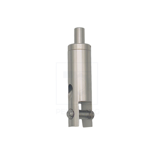 Copper Open-Type Cable Gripper Suitable for Acrylic and Glass Panels.