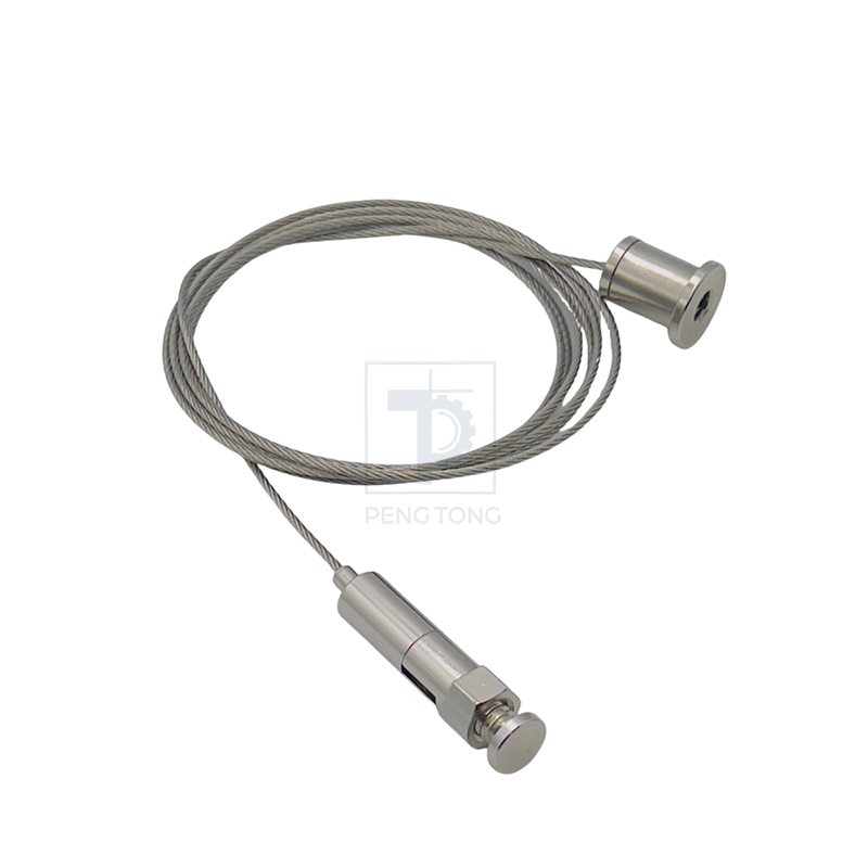Sleek Adjustable Cable Gripper System for LED Track Lighting