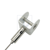Adjustable Cable Gripper Hanger for Acoustic Panels and Billboards