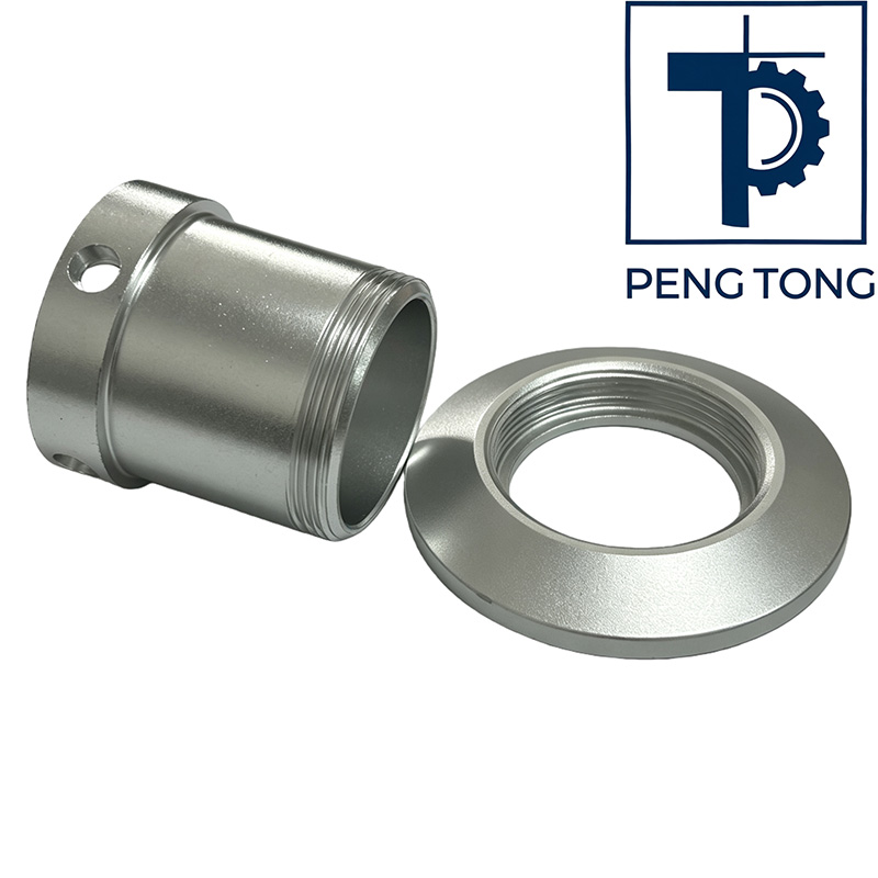 Precision Machining Locking Collar with Internal Thread Design