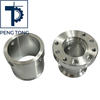 Custom Aluminum Machining Parts, Threaded Aluminum Flange Cylinder Housing Components