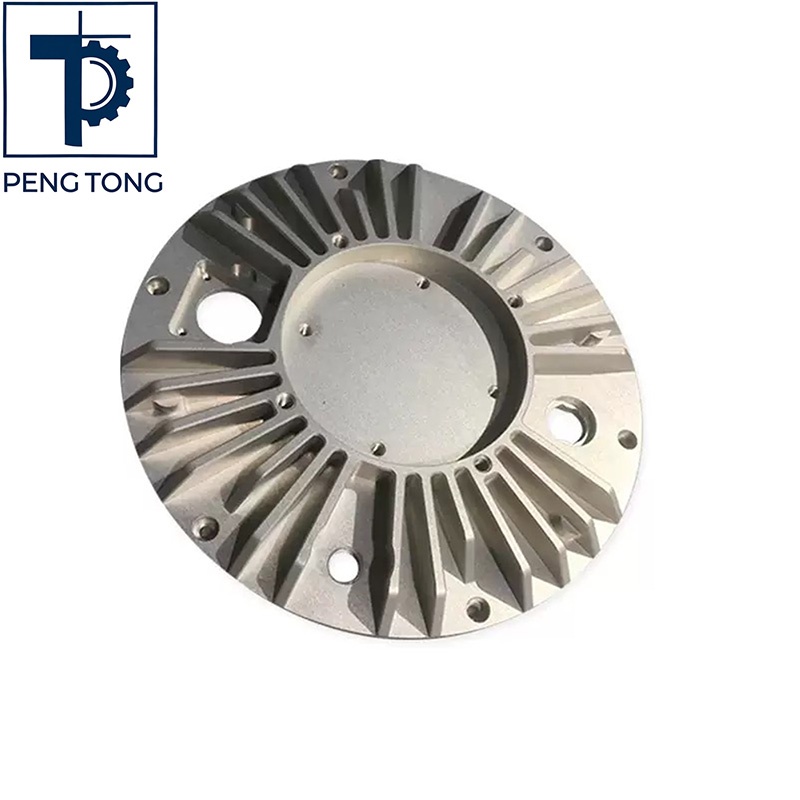 Custom Precision CNC Machined Aerospace Aluminum Flange Housing