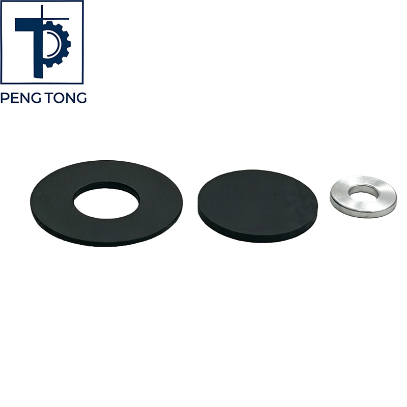CNC Turned Metal Shoulder Washer with Precision Internal Bore