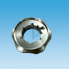 Custom CNC Machining Aluminum Flange Plate & Knob Set Precision Metal Machining
