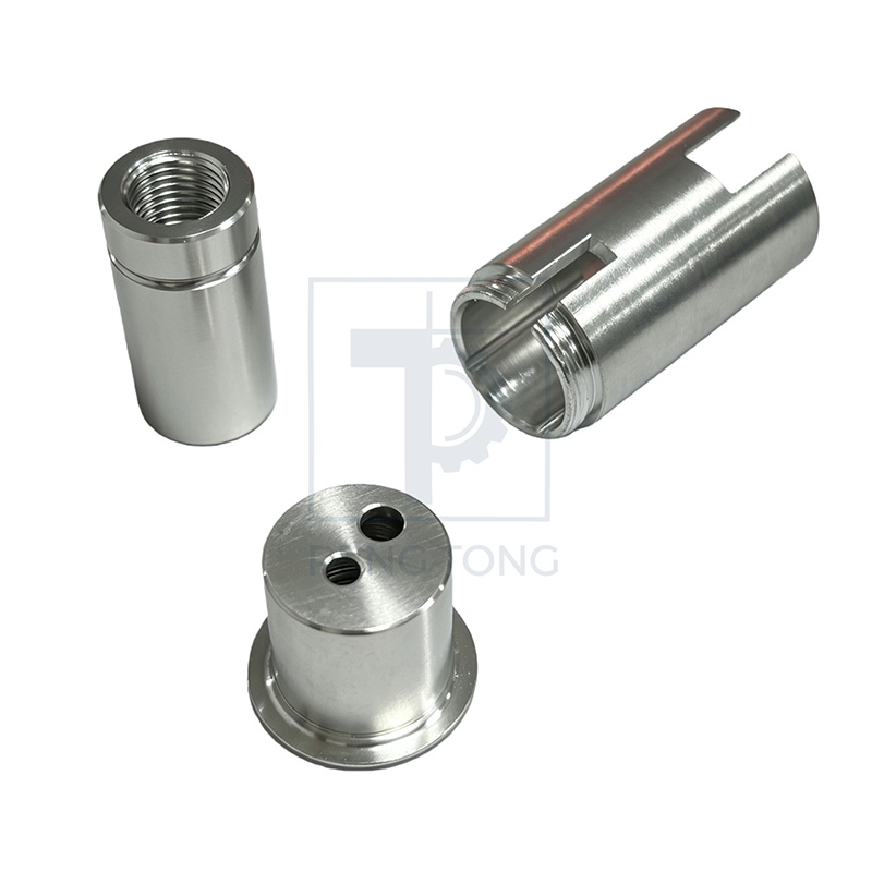OEM CNC Turned & Milled Aluminum Non-Standard Sleeve Fittings Custom Machining