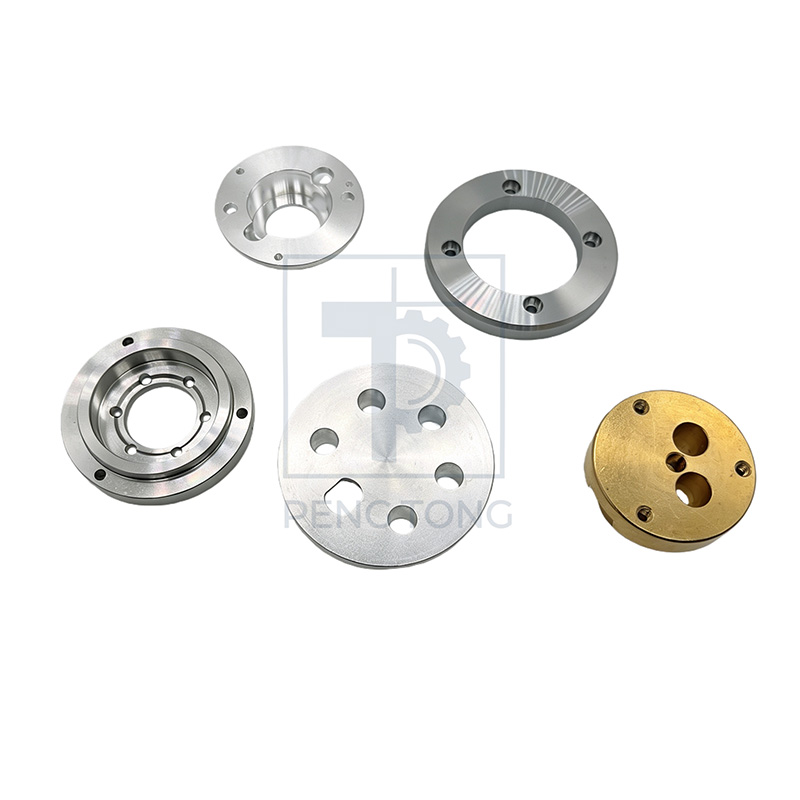 OEM Custom Machined Metal Flange Components - High-Accuracy CNC Milled Parts for Piping Systems Machining