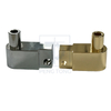 Precision CNC Turned Metal Fluid Fitting for Liquid Cooling Systems