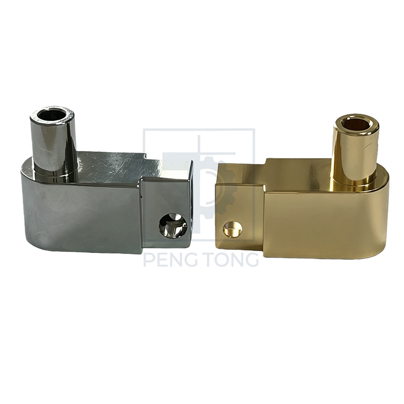 Precision CNC Turned Metal Fluid Fitting for Liquid Cooling Systems