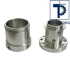 Custom Aluminum Machining Parts, Threaded Aluminum Flange Cylinder Housing Components