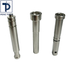 Custom Stainless Steel CNC Machined Component with C-Clip Grooves