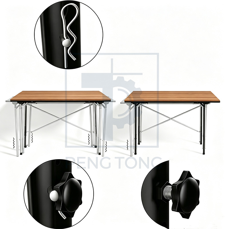 Height Adjustable Table Leg Replacement for Easy Use