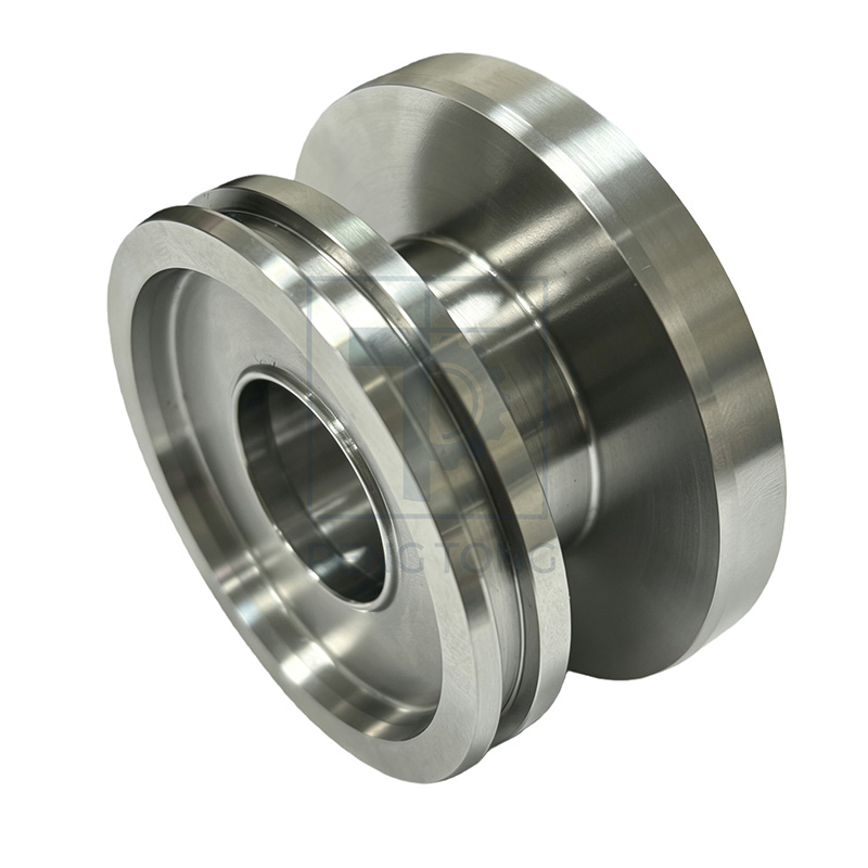 Customized Metal Machining CNC Processing Stainless Steel Double Flange Roller