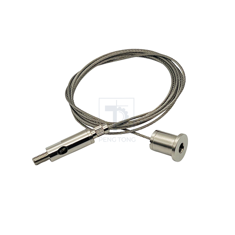 Adjustable Cable Gripper for Suspension Systems in Interiors