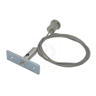 Portable Copper Cable Gripper Display Board Hanging Clip with Fixing Screws Provided
