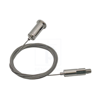 Ceiling-Mounted Nickel-Plated Cable Gripper for Billboard Hanging Solutions