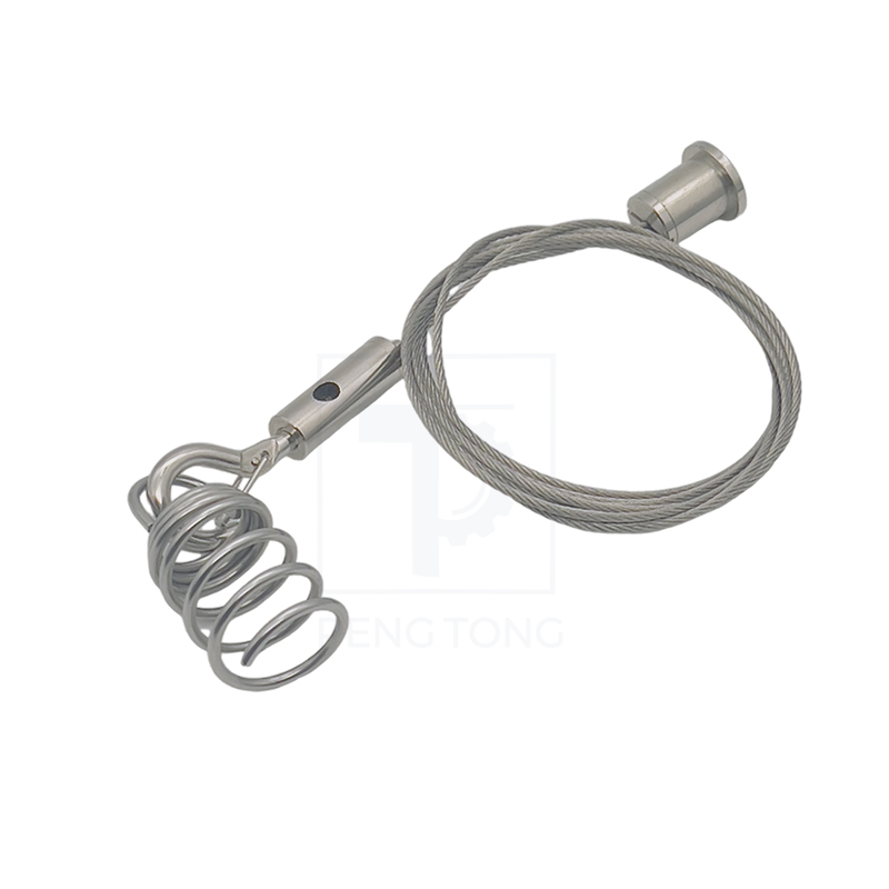 Spring Hook Type Cable Gripper Suitable for Acoustic Panel Hanging Kits.