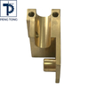 High Precision Brass CNC Machined Block with Internal Threads