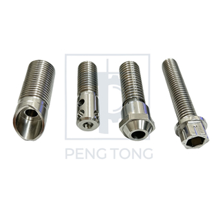Precision CNC Machining Stainless Steel Threaded Bolts, Multi-Hole Threaded Connector Hardware Parts