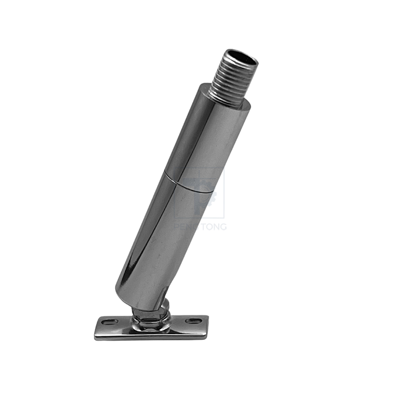Chrome-Finished Swivel Head for Spotlight Direction Control Joint