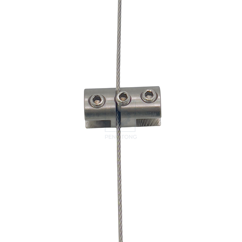 Steel Wire Rope Accessory Clip for Display Boards