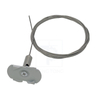 Adjustable Ceiling Suspension Kit Copper Cable Gripper Hanging Aircraft Cable