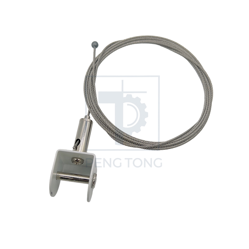 Adjustable Cable Gripper Hanger for Acoustic Panels and Billboards