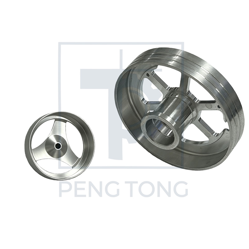Custom CNC Milling Machined Aluminum Alloy Wheel CNC Machining Part